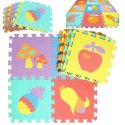 PUZZLE PIANKOWE MATA EVA 10 SZT OWOCE I WARZYWA CB-111