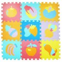 PUZZLE PIANKOWE MATA EVA 10 SZT OWOCE I WARZYWA CB-111