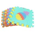 PUZZLE PIANKOWE MATA EVA 10 SZT OWOCE I WARZYWA CB-111