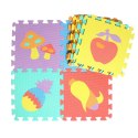 PUZZLE PIANKOWE MATA EVA 10 SZT OWOCE I WARZYWA CB-111