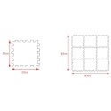 PUZZLE PIANKOWE MATA EVA 10 SZT OWOCE I WARZYWA CB-111