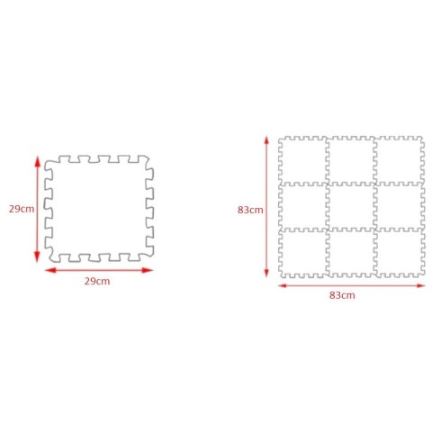 PUZZLE PIANKOWE MATA EVA 10 SZT OWOCE I WARZYWA CB-111 PUZZLE PIANKOWE MATA EVA 10 SZT OWOCE I WARZYWA CB-111
