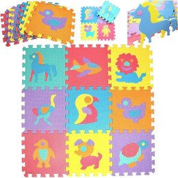PUZZLE PIANKOWE MATA EVA 10 SZT ZWIERZĘTA CB-115