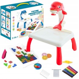 PROJEKTOR DO RYSOWANIA STOLIK DELFIN TETRIS 200-1C