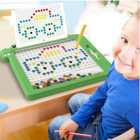 TABLICA MAGNETYCZNA KORALIKI KROKODYL DO RYSOWANIA 6891ZI TABLICA MAGNETYCZNA KORALIKI KROKODYL DO RYSOWANIA 6891ZI