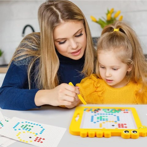 TABLICA MAGNETYCZNA KORALIKI KROKODYL DO RYSOWANIA 6891Ż TABLICA MAGNETYCZNA KORALIKI KROKODYL DO RYSOWANIA 6891Ż