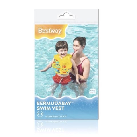 TROPIKALNA KAMIZELKA DO NAUKI PŁYWANIA 43 X 30 CM BESTWAY 32069 TROPIKALNA KAMIZELKA DO NAUKI PŁYWANIA 43 X 30 CM BESTWAY 32069