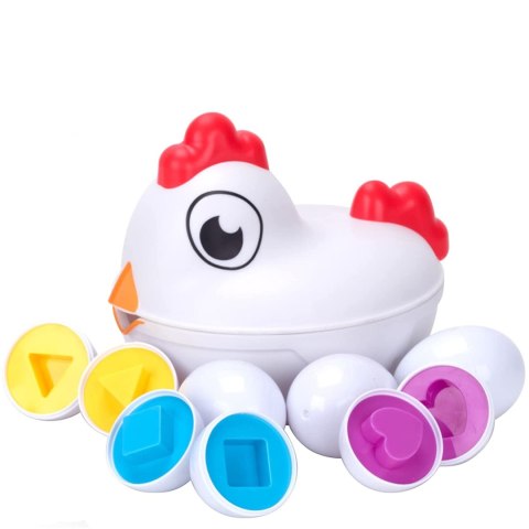 UKŁADANKA SORTER JAJKA MONTESSORI KOLORY DF18 UKŁADANKA SORTER JAJKA MONTESSORI KOLORY DF18