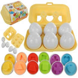 UKŁADANKA SORTER JAJKA MONTESSORI KOLORY DF24A