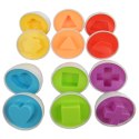 UKŁADANKA SORTER JAJKA MONTESSORI KOLORY DF24A