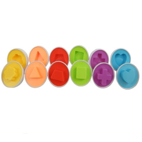 UKŁADANKA SORTER JAJKA MONTESSORI KOLORY DF24A UKŁADANKA SORTER JAJKA MONTESSORI KOLORY DF24A