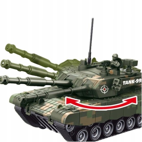 DUŻY CZOŁG SAMOCHÓD WOJSKOWY ŻOŁNIERZ ZDALNE STEROWANIE 9995Z DUŻY CZOŁG SAMOCHÓD WOJSKOWY ŻOŁNIERZ ZDALNE STEROWANIE 9995Z