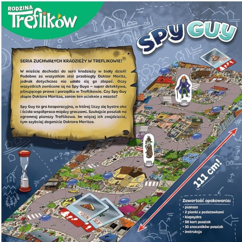 GRA PLANSZOWA RODZINNA TOWARZYSKA SPY GUY RODZINA TREFLIKÓW 02298 TREFL GRA PLANSZOWA RODZINNA TOWARZYSKA SPY GUY RODZINA TREFLIKÓW 02298 TREFL