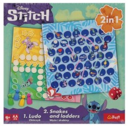 GRA PLANSZOWA 2W1 CHIŃCZYK WĘŻE I DRABINY LILO & STITCH TREFL 02656