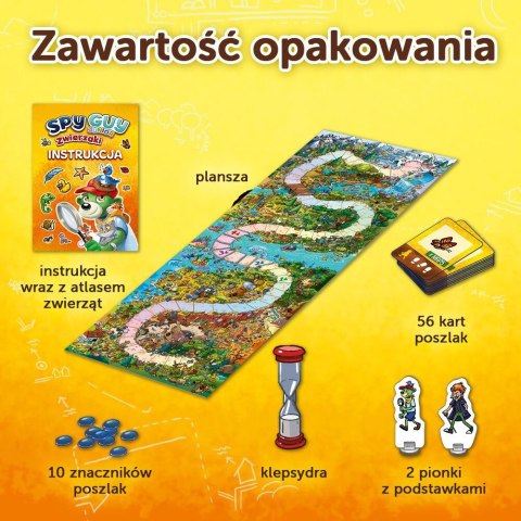 GRA PLANSZOWA SPY GUY JUNIOR ZWIERZAKI RODZINA TREFLIKÓW TREFL 02595 GRA PLANSZOWA SPY GUY JUNIOR ZWIERZAKI RODZINA TREFLIKÓW TREFL 02595