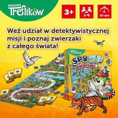 GRA PLANSZOWA SPY GUY JUNIOR ZWIERZAKI RODZINA TREFLIKÓW TREFL 02595 GRA PLANSZOWA SPY GUY JUNIOR ZWIERZAKI RODZINA TREFLIKÓW TREFL 02595