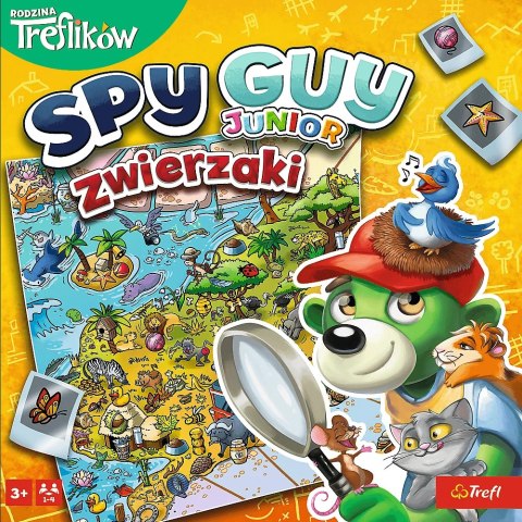 GRA PLANSZOWA SPY GUY JUNIOR ZWIERZAKI RODZINA TREFLIKÓW TREFL 02595 GRA PLANSZOWA SPY GUY JUNIOR ZWIERZAKI RODZINA TREFLIKÓW TREFL 02595