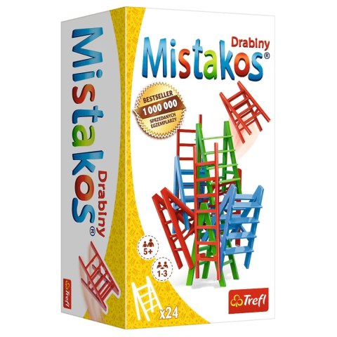 GRA PLANSZOWA RODZINNA MISTAKOS 24 DRABINY TREFL 02076 GRA PLANSZOWA RODZINNA MISTAKOS 24 DRABINY TREFL 02076