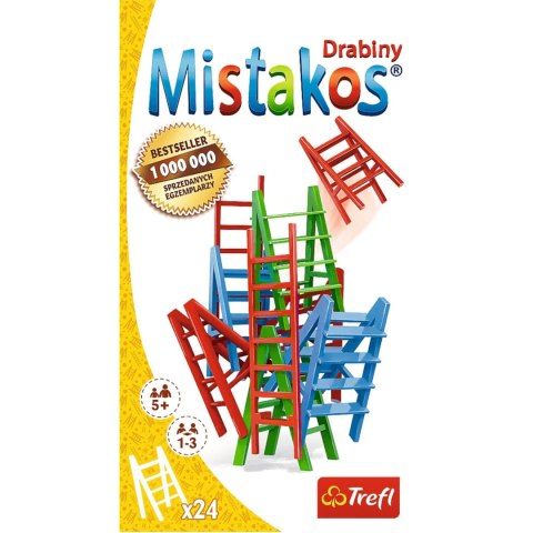 GRA PLANSZOWA RODZINNA MISTAKOS 24 DRABINY TREFL 02076 GRA PLANSZOWA RODZINNA MISTAKOS 24 DRABINY TREFL 02076