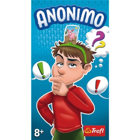 GRA TOWARZYSKA RODZINNA ANONIMO 8+ TREFL 01907 GRA TOWARZYSKA RODZINNA ANONIMO 8+ TREFL 01907