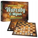 GRY PLANSZOWE WARCABY & MŁYNEK TREFL 01681