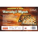 GRY PLANSZOWE WARCABY & MŁYNEK TREFL 01681