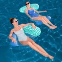 HAMAK WODNY BASENOWY COMFORT PLUSH DMUCHANY LEŻAK Z SIATKĄ BESTWAY 43555