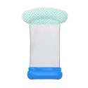HAMAK WODNY BASENOWY COMFORT PLUSH DMUCHANY LEŻAK Z SIATKĄ BESTWAY 43555