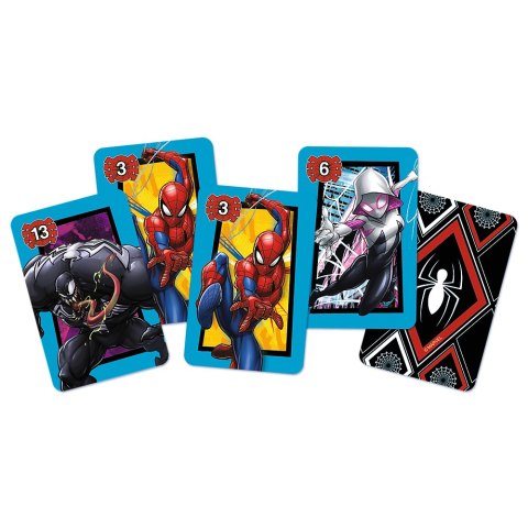 KARTY PIOTRUŚ SPIDERMAN DISNEY MARVEL +4 TREFL 08498 KARTY PIOTRUŚ SPIDERMAN DISNEY MARVEL +4 TREFL 08498
