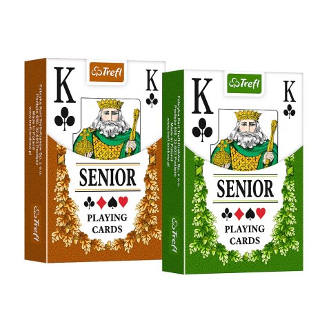 KARTY DO GRY 55 LISTKÓW 1 TALIA KARTY CLASSIC SENIOR 55 TREFL K14917 KARTY DO GRY 55 LISTKÓW 1 TALIA KARTY CLASSIC SENIOR 55 TREFL K14917