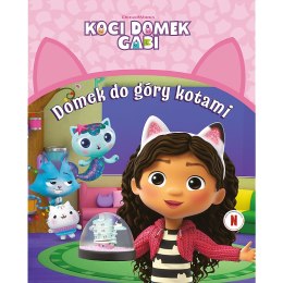 KSIĄŻECZKA DOMEK DO GÓRY KOTAMI KOCI DOMEK GABI TREFL KS79793