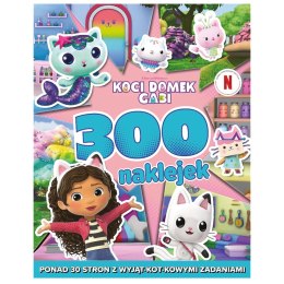 KSIĄŻECZKA KOCI DOMEK GABI 300 NAKLEJEK TREFL KS79760