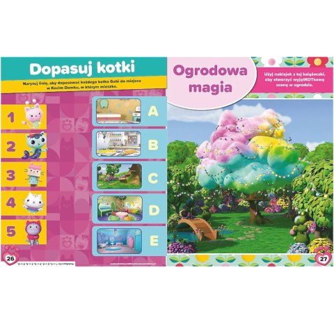 KSIĄŻECZKA KOCI DOMEK GABI 300 NAKLEJEK TREFL KS79760 KSIĄŻECZKA KOCI DOMEK GABI 300 NAKLEJEK TREFL KS79760