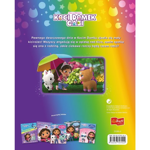 KSIĄŻECZKA POZNAJCIE KICIROŻCA KOCI DOMEK GABI TREFL KS79792 KSIĄŻECZKA POZNAJCIE KICIROŻCA KOCI DOMEK GABI TREFL KS79792
