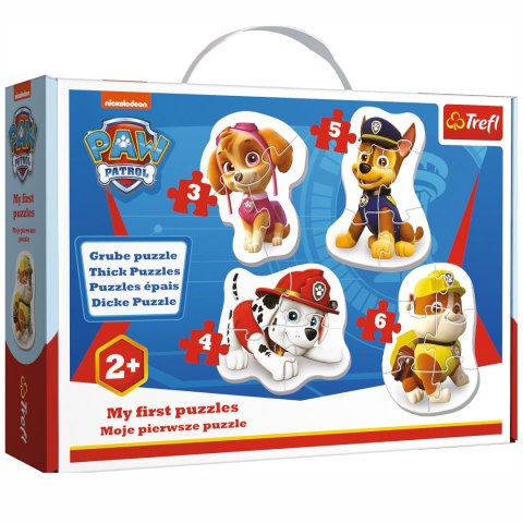 MOJE PIERWSZE PUZZLE PSI PATROL TREFL BABY 2+ 36087 MOJE PIERWSZE PUZZLE PSI PATROL TREFL BABY 2+ 36087