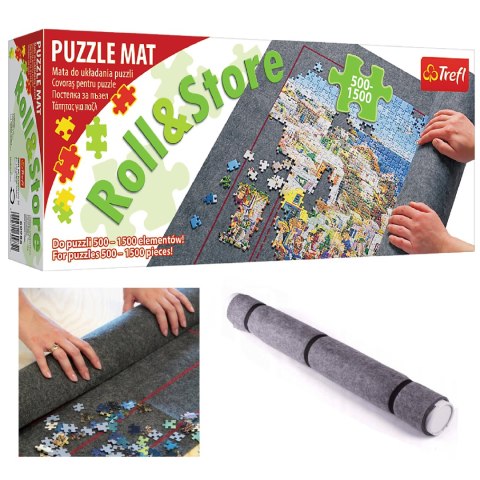MATA DO UKŁADANIA PUZZLI 500 -1500 EL. TREFL 60985 MATA DO UKŁADANIA PUZZLI 500 -1500 EL. TREFL 60985
