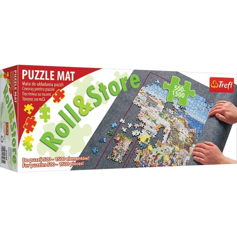 MATA DO UKŁADANIA PUZZLI 500 -1500 EL. TREFL 60985 MATA DO UKŁADANIA PUZZLI 500 -1500 EL. TREFL 60985