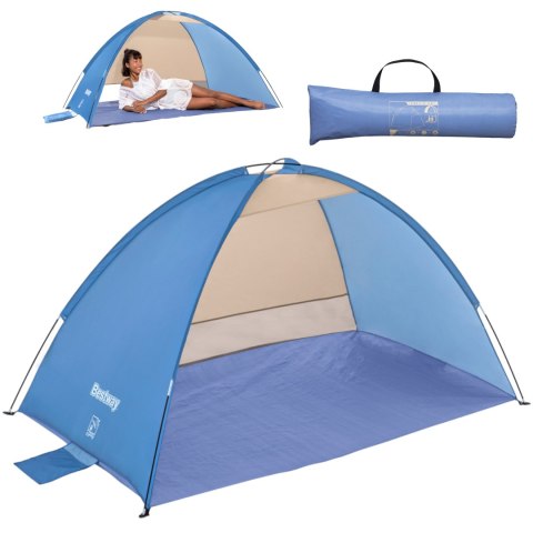 NAMIOT PLAŻOWY UV DWUOSOBOWY 120X200X95 CM BESTWAY WODOODPORNY 68105 NAMIOT PLAŻOWY UV DWUOSOBOWY 120X200X95 CM BESTWAY WODOODPORNY 68105