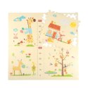 PUZZLE PIANKOWE EVA METRYKA 4 SZT EM2001