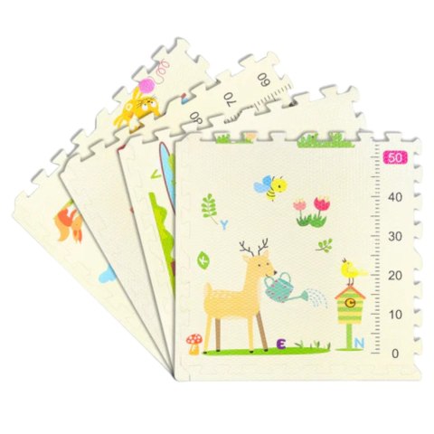 PUZZLE PIANKOWE EVA METRYKA 4 SZT EM2001 PUZZLE PIANKOWE EVA METRYKA 4 SZT EM2001