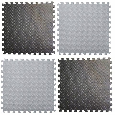 PUZZLE PIANKOWE MATA EVA 4 SZT SZARE EM1002SZ PUZZLE PIANKOWE MATA EVA 4 SZT SZARE EM1002SZ