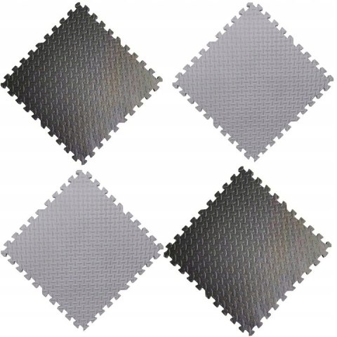 PUZZLE PIANKOWE MATA EVA 4 SZT SZARE EM1002SZ PUZZLE PIANKOWE MATA EVA 4 SZT SZARE EM1002SZ
