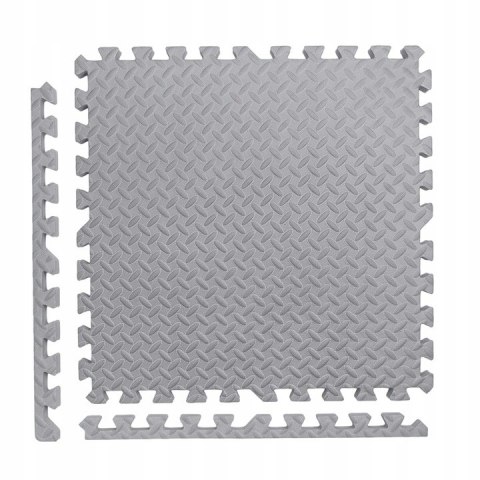 PUZZLE PIANKOWE MATA EVA 4 SZT SZARE EM1002SZ PUZZLE PIANKOWE MATA EVA 4 SZT SZARE EM1002SZ