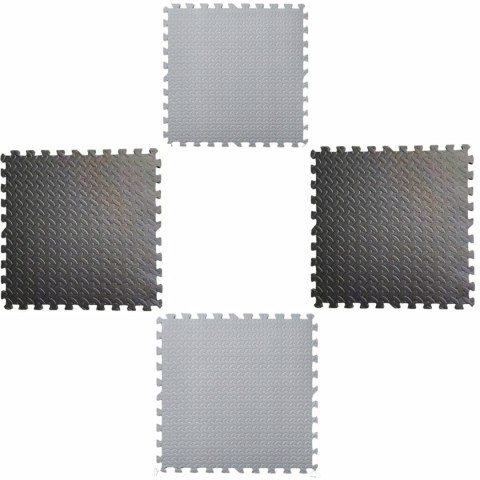 PUZZLE PIANKOWE MATA EVA 4 SZT SZARE EM1002SZ PUZZLE PIANKOWE MATA EVA 4 SZT SZARE EM1002SZ