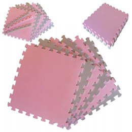 PUZZLE PIANKOWE MATA EVA 4 SZT RÓŻOWO SZARE EM1001R