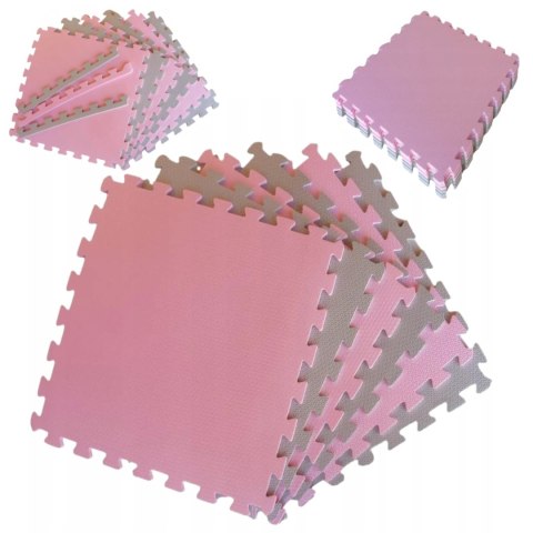 PUZZLE PIANKOWE MATA EVA 4 SZT RÓŻOWO SZARE EM1001R PUZZLE PIANKOWE MATA EVA 4 SZT RÓŻOWO SZARE EM1001R