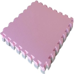 PUZZLE PIANKOWE MATA EVA 4 SZT RÓŻOWO SZARE EM1001R
