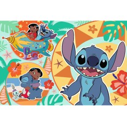 PUZZLE 24 MAXI 24 EL. WESOŁY DZIEŃ LILO & STITCH DISNEY TREFL 14365