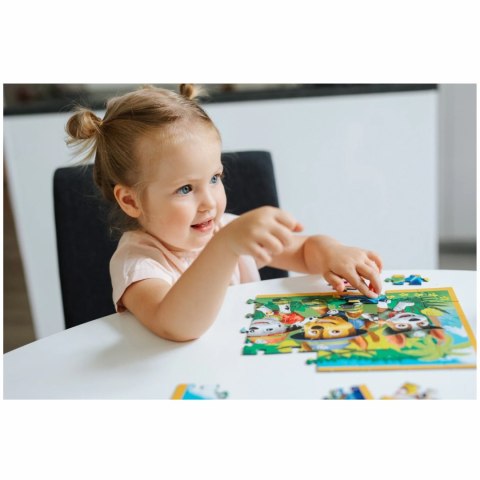 PUZZLE 4W1 PSI PATROL WAKACYJNY 4+ TREFL 34395 PUZZLE 4W1 PSI PATROL WAKACYJNY 4+ TREFL 34395