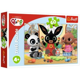 PUZZLE BING 60 EL. W RYTMIE BINGA TREFL 17342